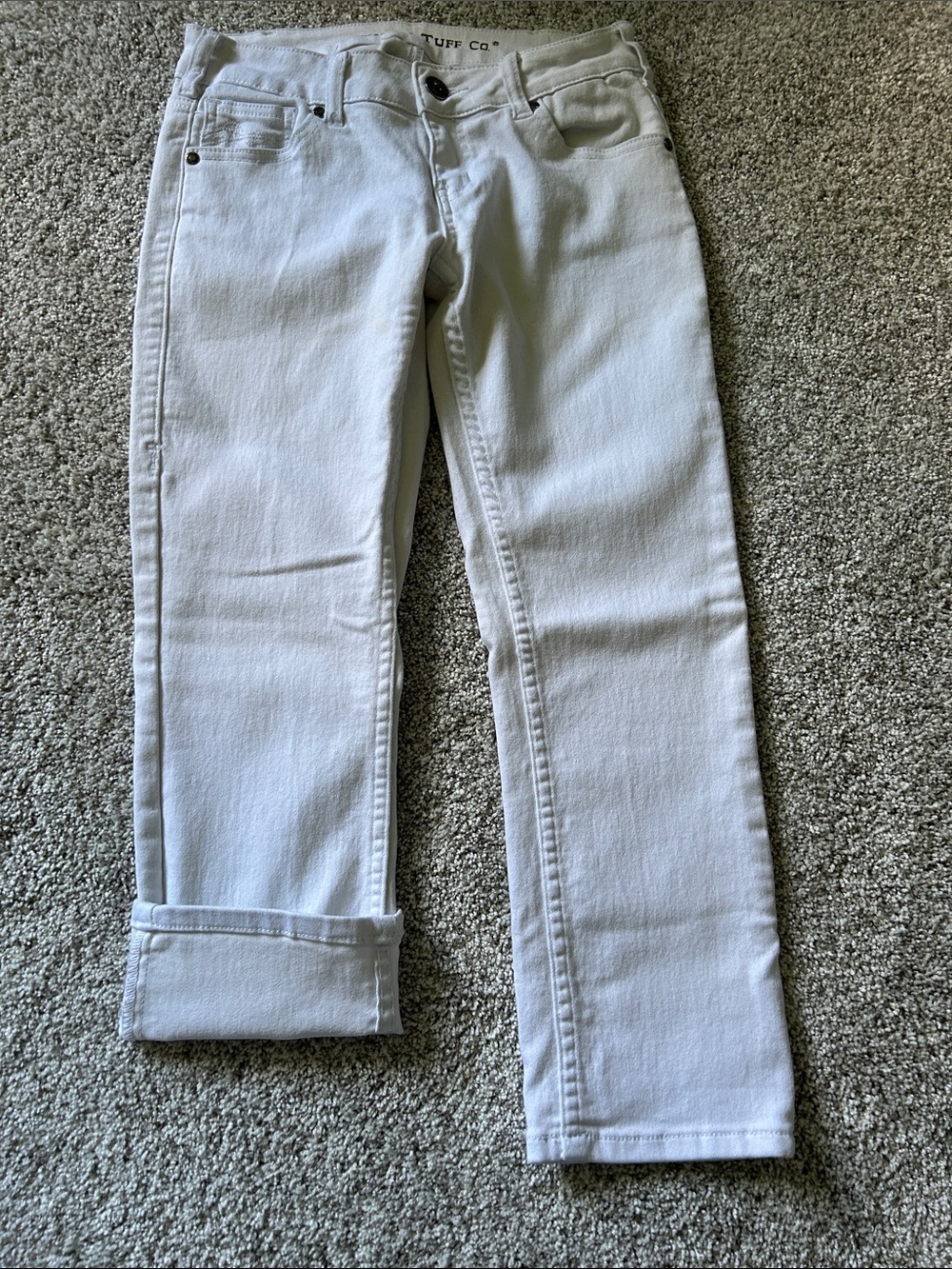 White Women’s Jeans - Classic Straight Fit